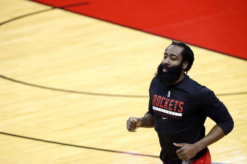 James Harden during his time with the Houston Rockets