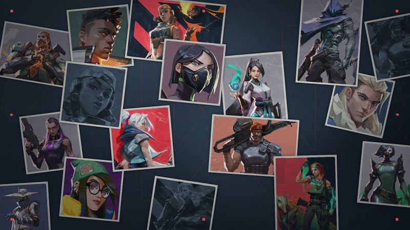 Some of the agents available (Image via Riot Games)