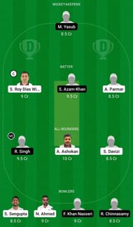 Dream11 Team for Czech Republic vs Germany - European Cricket Championship T10 2021.