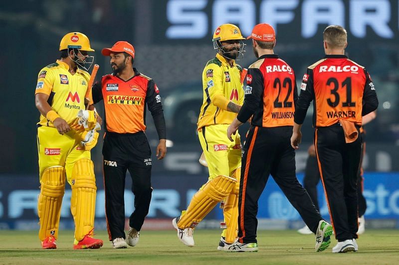 CSK will look to seal their qualification for the playoffs with a win over SRH. (Image Courtesy: IPLT20.com)