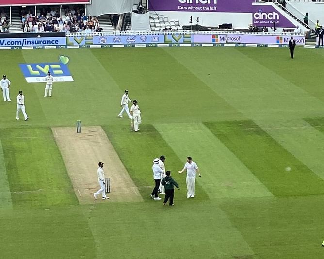Daniel Jarvis aka 'Jarvo 69' to appear in court for colliding with Jonny Bairstow during the England-India Test