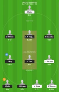 DPR vs SBC Dream11 Fantasy Suggestion #1