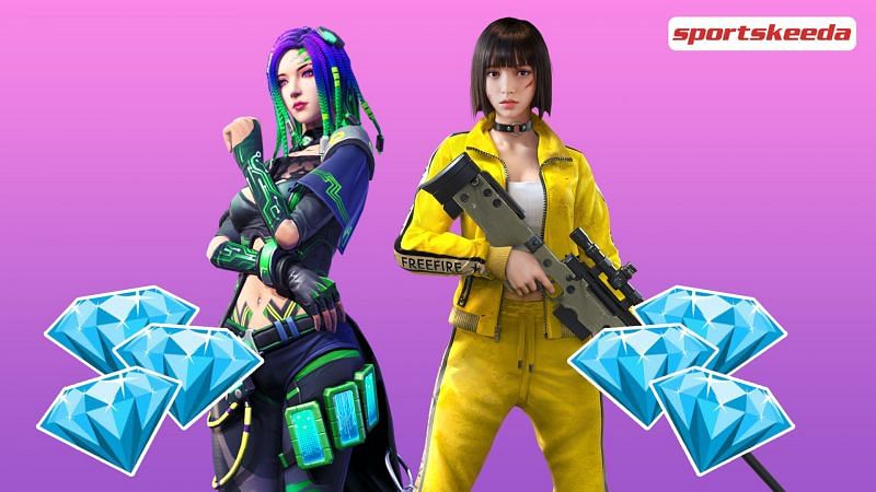 Players can get free diamonds to get characters and pets in Free Fire (Image via Sportskeeda)