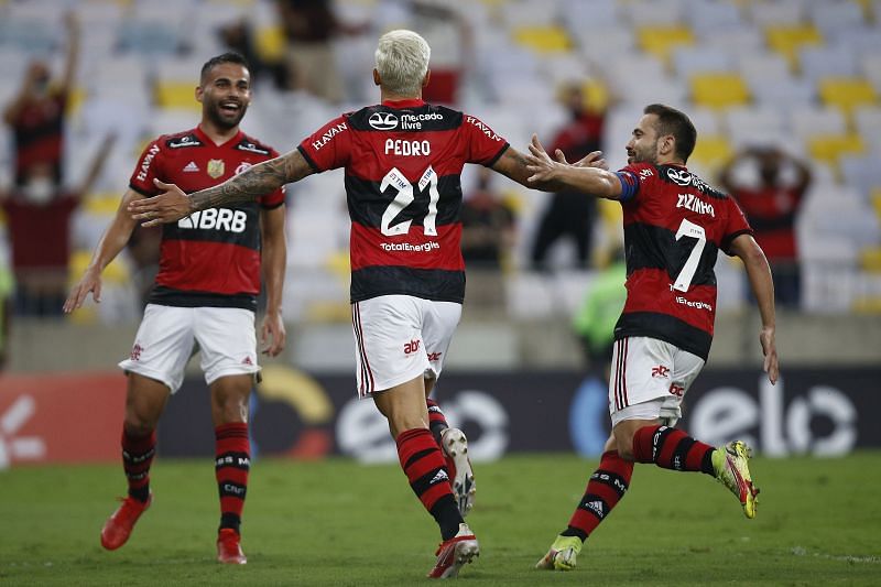 Flamengo ply their trade in the Brazilian Serie A.