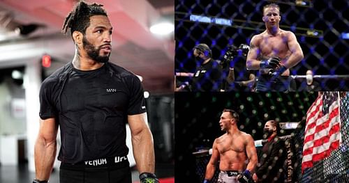 Kevin Lee (left), Justin Gaethje (top right) & Michael Chandler (bottom right) [Image Credits- @motownphenom on Instagram]