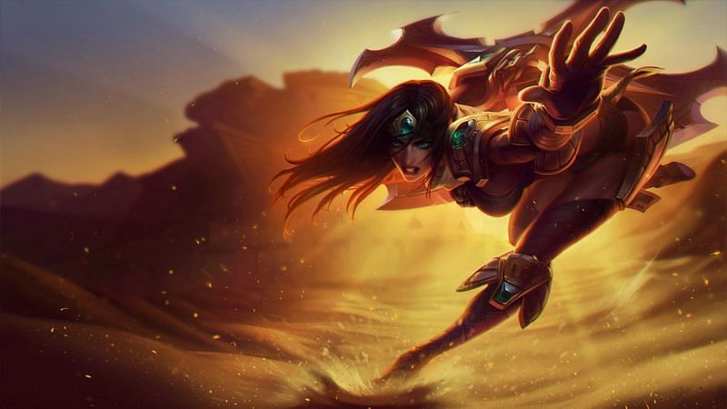 Sivir is very popular amongst new players due to her ability to push enemies away from the lane (Image via Riot Games)