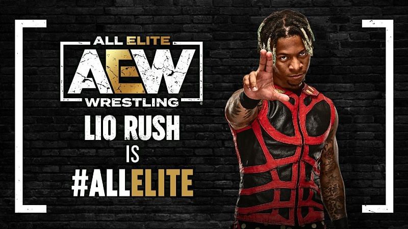 Lio Rush in AEW