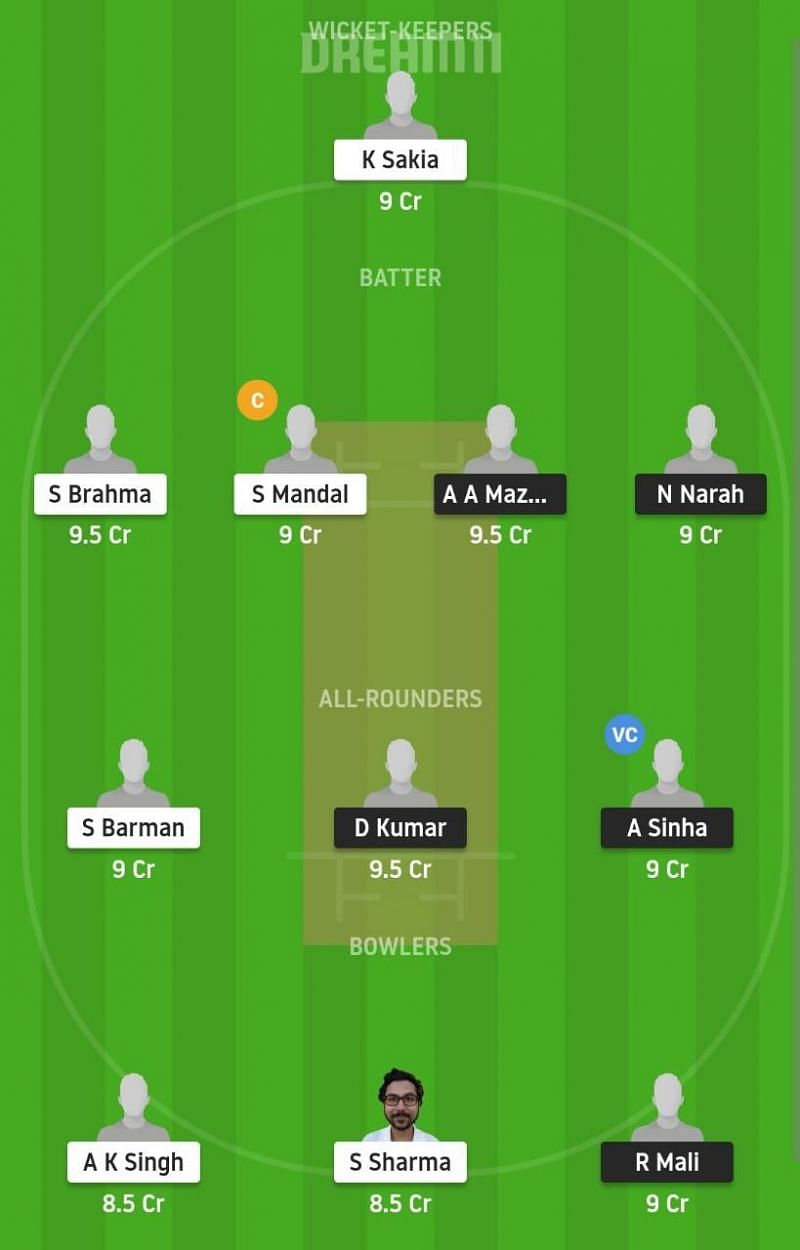 KAH vs SBC Dream11 Fantasy Suggestion #1