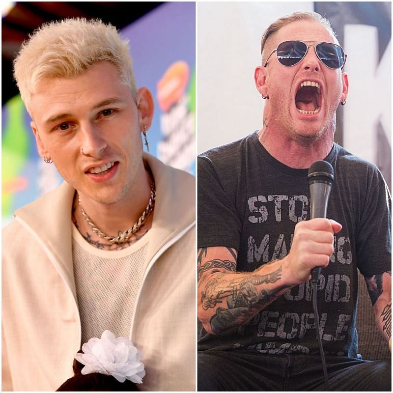 MGK threw some shade on Slipknot at Chicago&#039;s Riot Fest (Image via Getty Images)