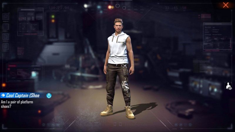 Cool Captain (Shoes) (Image via Free Fire)