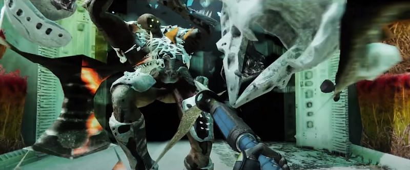 The Glaive in action from the Destiny 2 Witch Queen trailer (Image via Bungie)