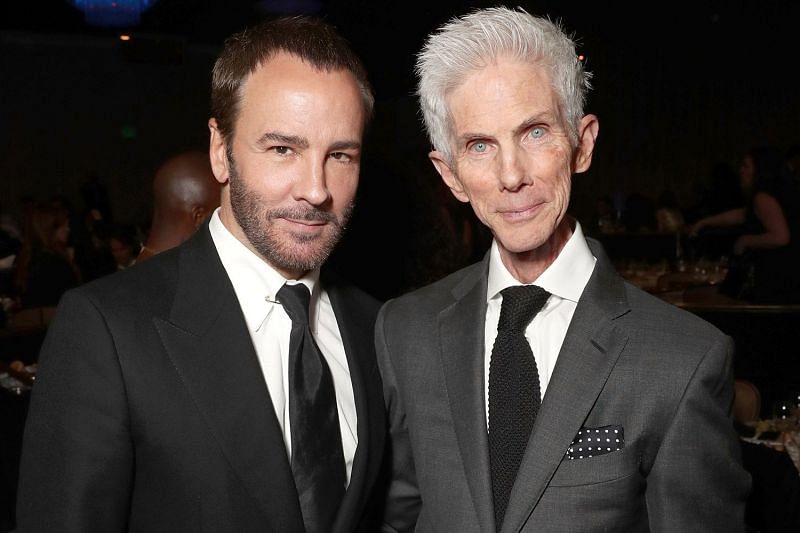 Tom Ford with late husband Richard Buckley (Image via Todd Williamson/Getty Images)