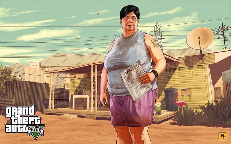 Maude is a minor character in GTA 5 that Trevor interacts with (Image via Rockstar Games)