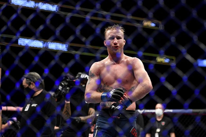 Number two-ranked UFC lightweight Justin Gaethje