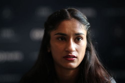 Indian wrestler Vinesh Phogat.