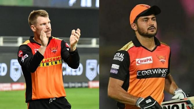 IPL 2021: Why are David Warner and Manish Pandey not playing today's SRH vs RR match?