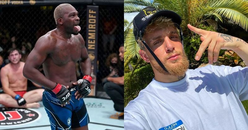 Derek Brunson (left), Jake Paul (right) [Images Courtesy: @derekbrunson @jakepaul on Instagram]