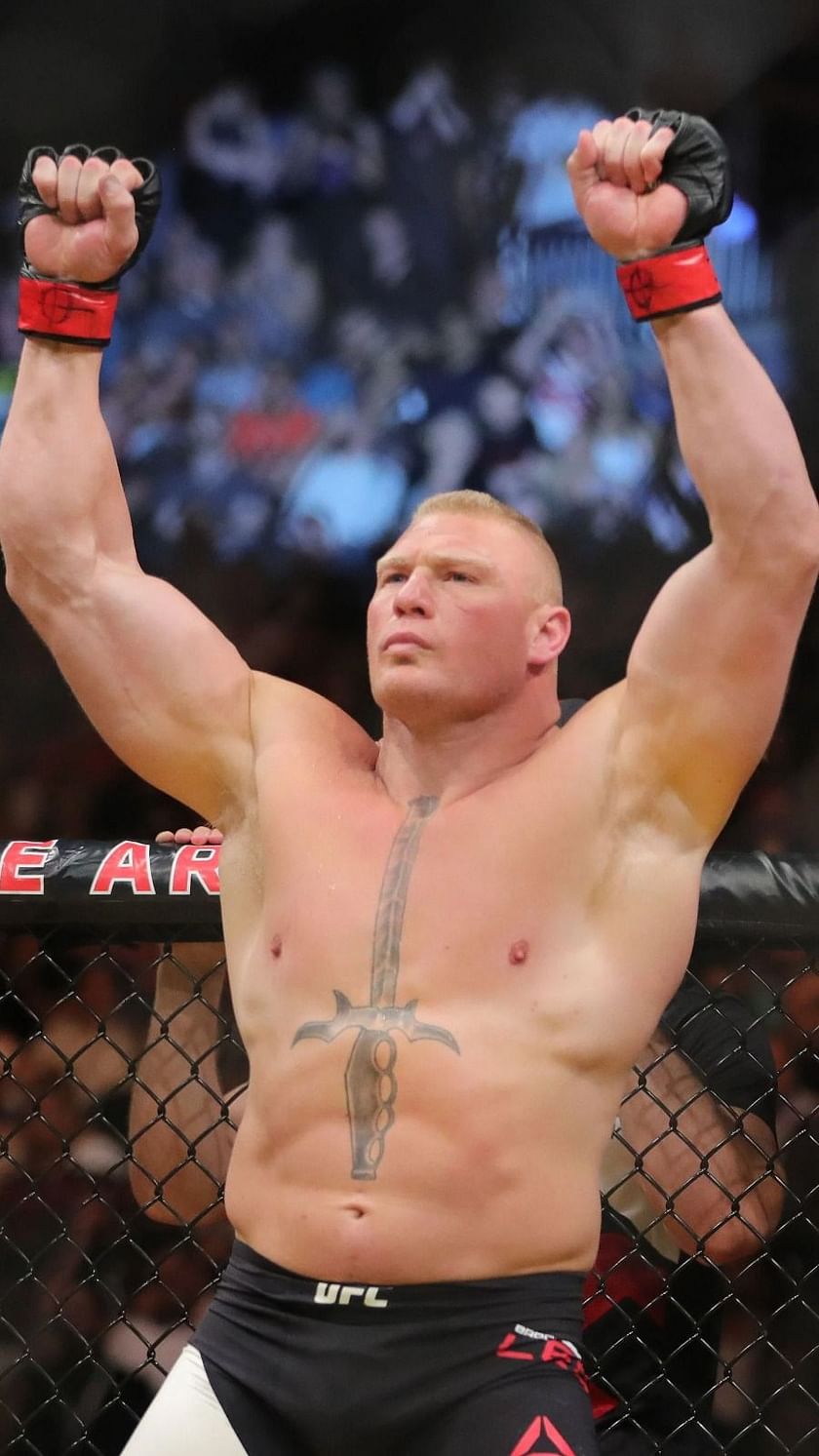 Did you know that Brock Lesnar played in the NFL for the Minnesota Vik