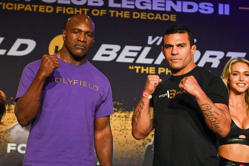 Evander Holyfield will face Vitor Belfort at Triller Fight Club event on September 11, 2021