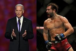 Jorge Masvidal takes a shot at US President Joe Biden's new COVID-19 mandate using compromising pictures of his son Hunter Biden