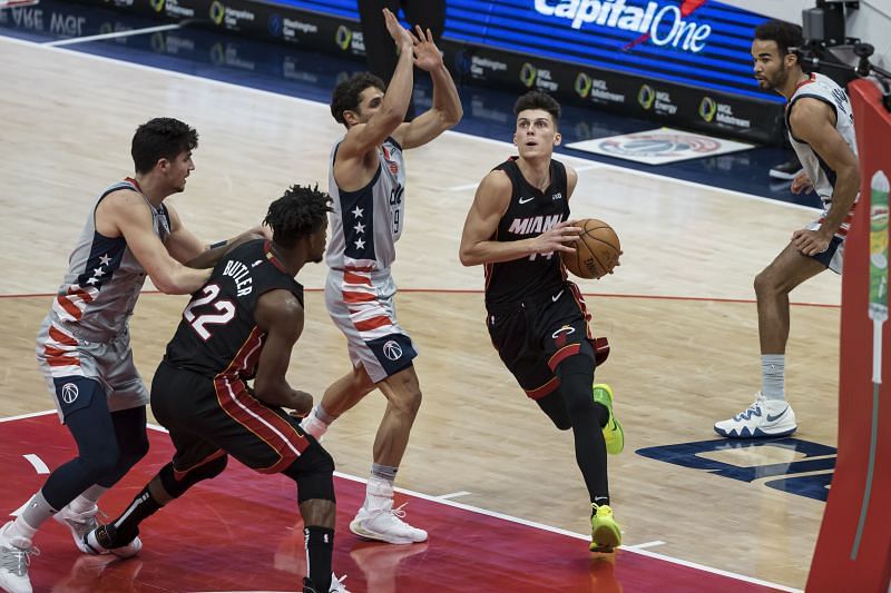 On the floor, 2021 did not go as Tyler Herro planned