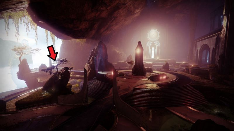 Cliffside opposite to the fourth Atlas Skew (Image via Bungie)