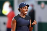 Sloane Stephens at the 2021 French Open.
