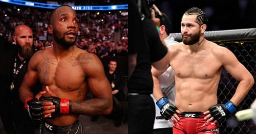 Leon Edwards (left); Jorge Masvidal (right).