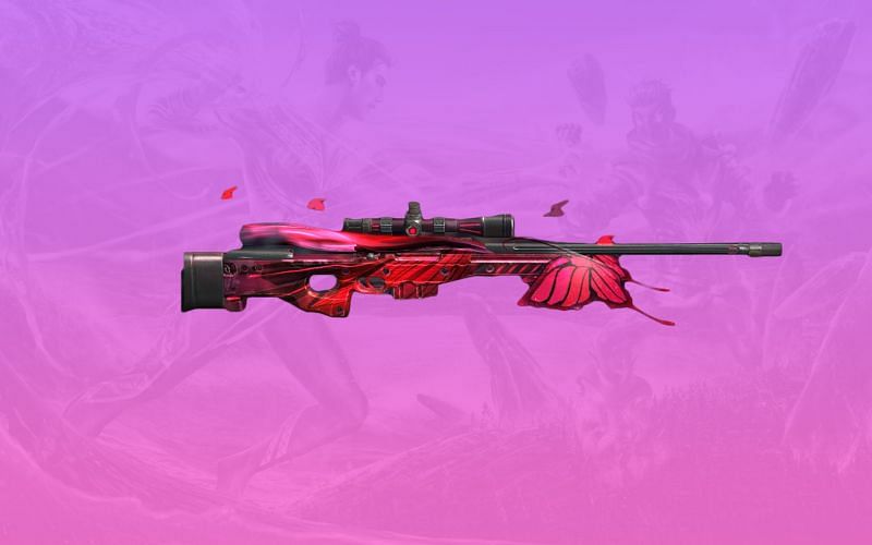 Players can get the 14-day trial of this AWM skin at no cost (Image via Sportskeeda)