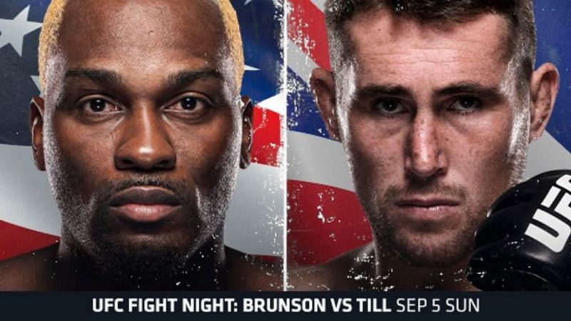 UFC Fight Night: Derek Brunson vs. Darren Till [Photo via: @ufc on Facebook]