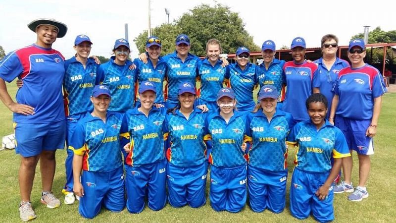 Namibia Women&#039;s Cricket Team (Image Courtesy: ICC)