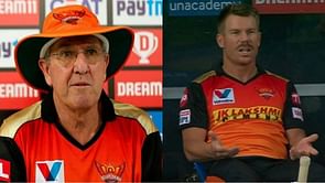 IPL 2021 - सनराइजर्स हैदराबाद के कोच ने बताया डेविड वॉर्नर मैदान पर क्यों नहीं आये