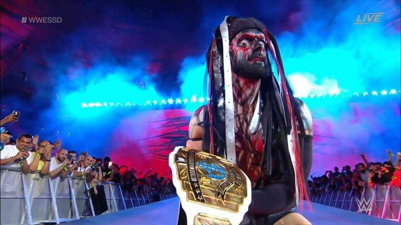 Finn Balor&#039;s last appearance as The Demon was in an Intercontinental title defense