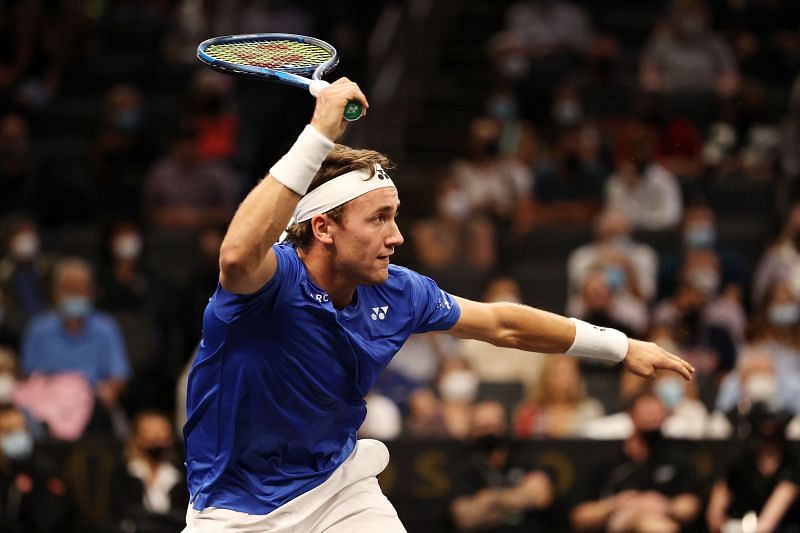 Ruud&#039;s forehand is one of his biggest weapons.
