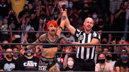 Ruby Soho won on her AEW debut