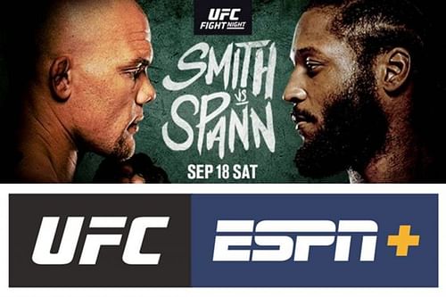 Anthony Smith takes on Ryan Spann in Las Vegas in this weekend's UFC main event.