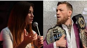 "Spoiled little toddler" - Miesha Tate slams Conor McGregor for his altercation with Machine Gun Kelly