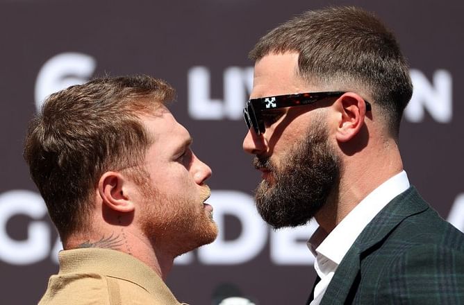 Canelo Alvarez vs. Caleb Plant: Boxing record comparison