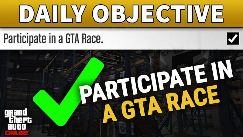 Checking off those daily challenges one at a time (Image via YouTube/GTAPresident)