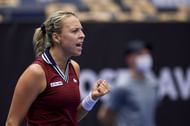 Anett Kontaveit took out Belinda Bencic in the quarterfinals.