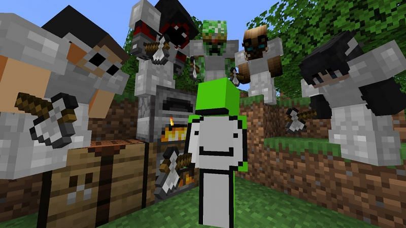 Minecraft Manhunt has been a staple series on Dream&#039;s channel since its debut episode (Image via Dream on YouTube)