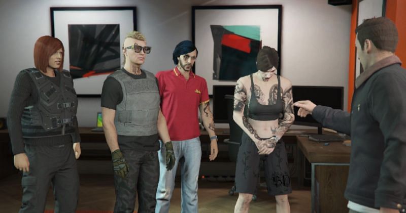 One never knows what they might get when they play with randoms in GTA Online (Image via Rockstar Games)