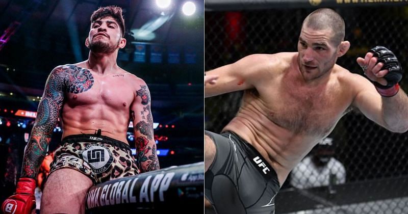 Dillon Danis (left) and Sean Strickland (right) [Image credits: @ufc and @dillondanis on Instagram]