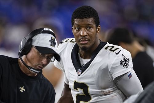 New Orleans Saints quarterback Jameis Winston