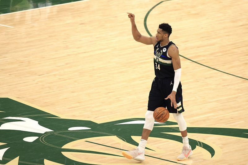 Giannis Antetokounmpo is the joint highest-rated player in NBA 2K22.