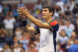 "If I have to say one player that is similar to my game, it's Roger Federer" - Carlos Alcaraz after reaching US Open 4r