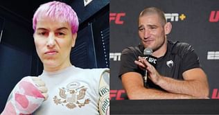 "Get out of women's MMA, coward" - Sean Strickland slams transgender fighter Alana McLaughlin