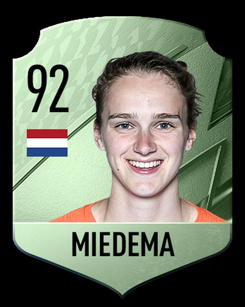 Vivianne Miedema (Image via EA Sports - FIFA 22)