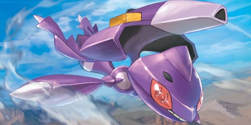 Genesect as it appears in the card game (Image via The Pokemon Company)