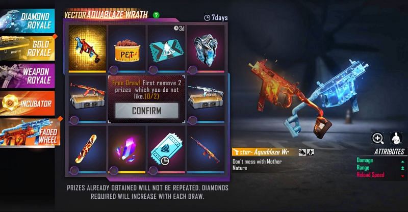 The prize pool for the new event (Image via Free Fire)